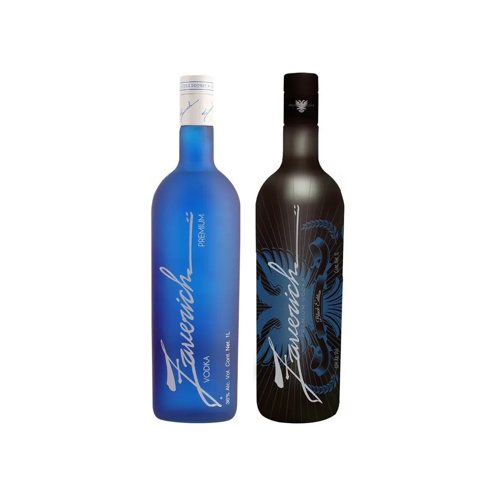 Vodka Zaverich Duo/Black. 1lt.